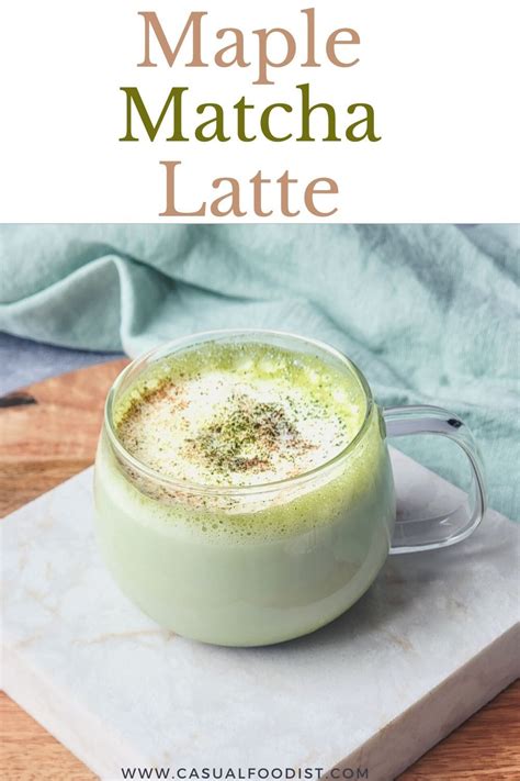 Matcha green tea latte – Artofit