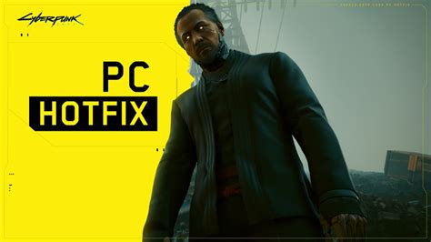 Cyberpunk 2077 Hotfix Is Out JCR Comic Arts