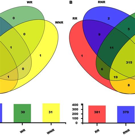 Venn Diagrams Showing The Common And Unique Otus Among Different Soil