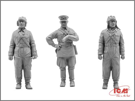 Soviet Tank Crew 1939 1942 Icm Holding