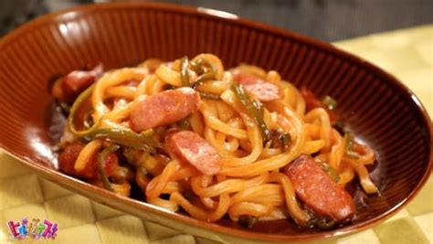 【ヒルナンデス】家政婦マコさん「ナポリタン風うどん」の作り方 知っ得レシピ