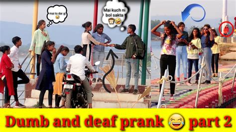 Gunga Bola Prank On Cute Girl Funny Reaction Sohe Rajwade