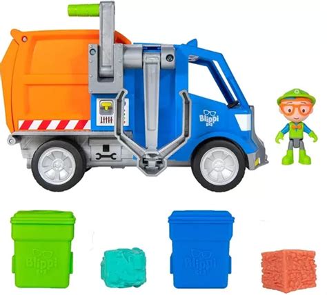 Blippi Cami N De Reciclaje Incluye Una Figura Exclusiva Cuotas Sin