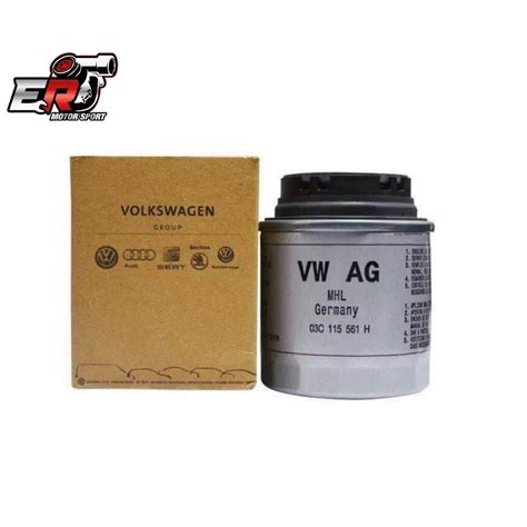 100 Original Audi Volkswagen Oil Filter VW Polo Golf 1 4 Jetta