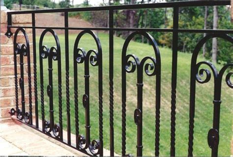 Exterior Railings Antietam Iron Works Outdoor Handrail Iron