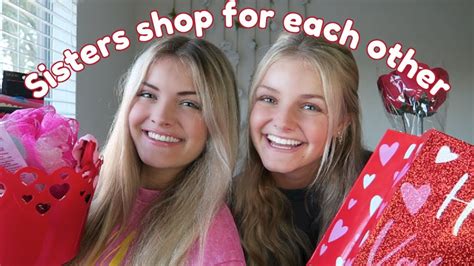 Sisters Buy Valentine Gifts For Each Other YouTube