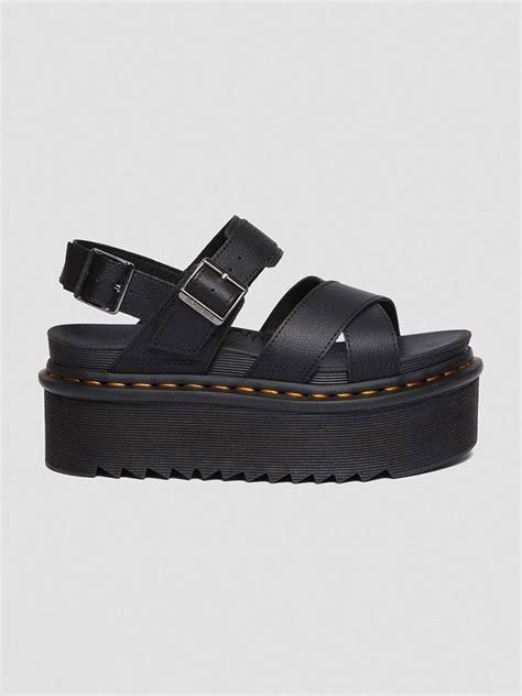 Dr Martens Leren Sandalen Zwart Goedkoop Kopen Limango