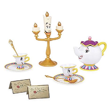 Disney Beauty and the Beast Tea Set