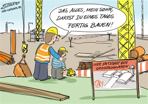 Baustelle Spr Che Lustig Ihr Braucht Morgen Nicht Zu