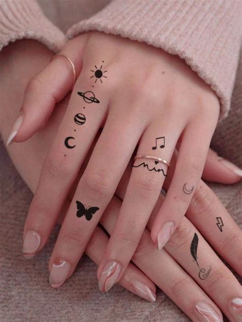 Women S Men S Clothing Shop Online Fashion Hand Tattoos Finger