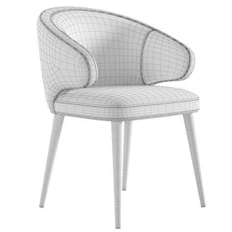 Deephouse Bilbao Dining Chair D Model Cgtrader