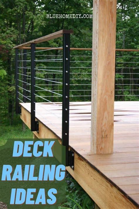 Deck Railing Ideas (With Material Option Pros and Cons)