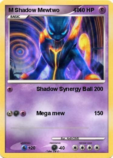 Pokémon M Shadow Mewtwo 40 40 - Shadow Synergy Ball - My Pokemon Card