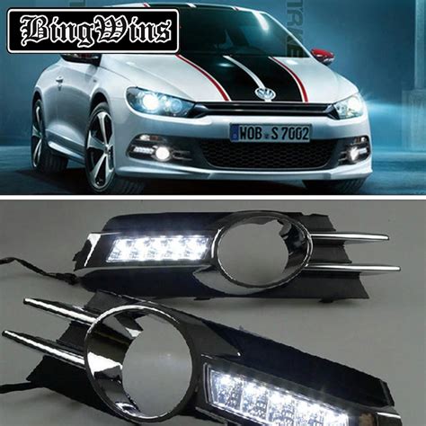 Aliexpress Buy Car Styling For Vw Scirocco R Led Drl