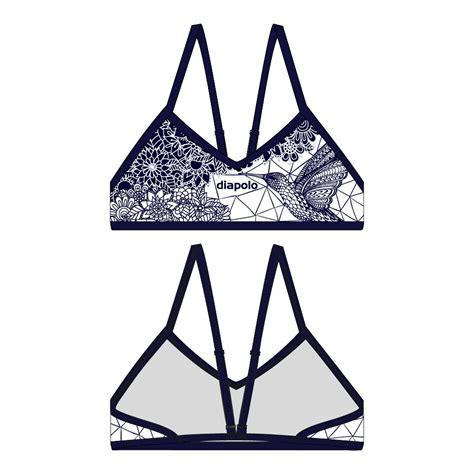 NŐI VÉKONYPÁNTOS BIKINI FELSŐ KOLIBRI Diapolo