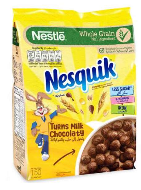 Nestle Nesquik Cereal Whole Grain G Atieh Stores