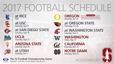 Stanford 2024 Football Schedule - Cavs Schedule 2024