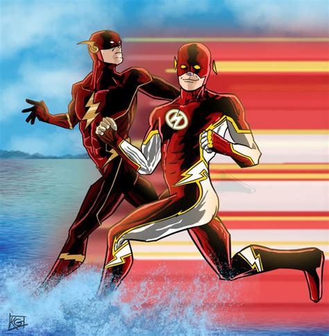 Wally West And Bart Allen As The Flash Rtheflash