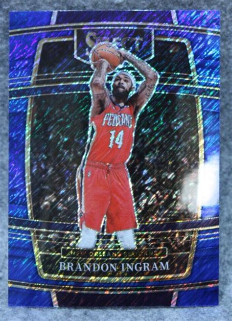 Brandon Ingram 2021 22 Select Concourse Level Blue Shimmer Prizm 99