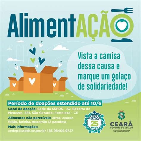 Sspds Arrecada Alimentos Para Campanha AlimentaÇÃo Até Esta Sexta Feira