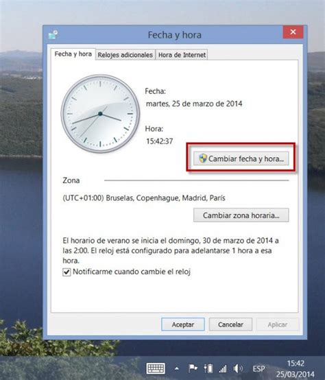 El Reloj De Tu PC Windows Siempre En Hora Softonic