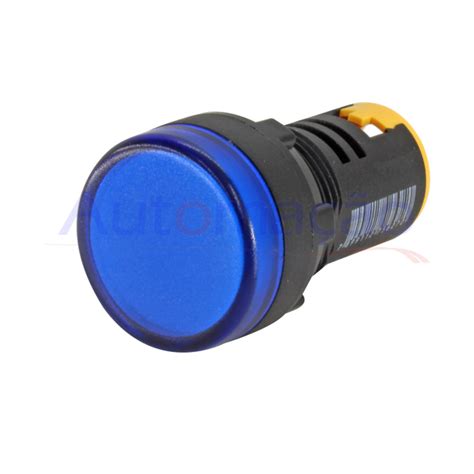 Sinaleiro Led 22mm Azul 220vca Comprar em Automação