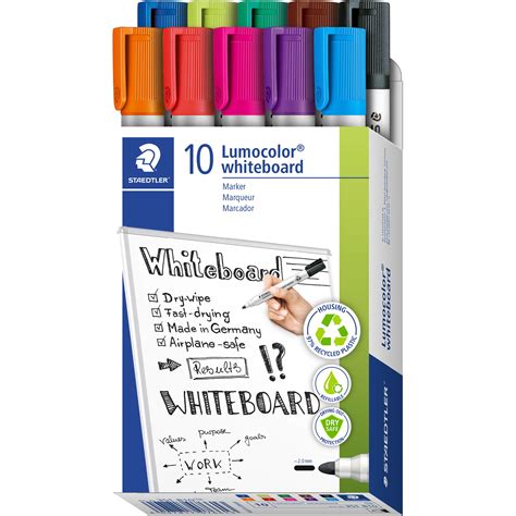 Staedtler Lumocolor Whiteboardmarker Pk Ass Farver