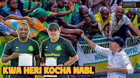 Live Kocha Nabi Aagwa Rasmi Muda Huu Na Yanga Sc Kikosi Cha Taifa