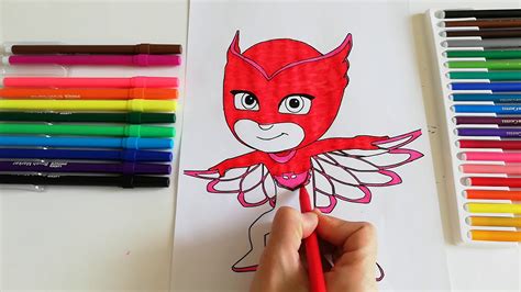 Bayku K Z Boyama Pijamaskeliler Boyama Pj Masks Owlette Coloring