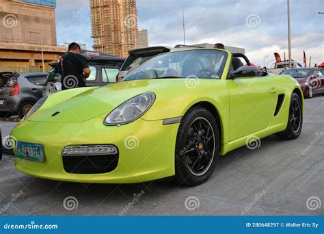 Porsche Boxster At East Side Collective Car Meet In San Juan Philippines Editorial Photography