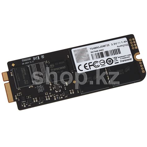 ᐈ SSD накопитель 480 GB Transcend JetDrive 725 for MacBook Pro SATA