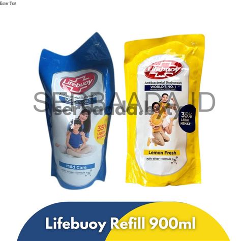 Jual Sabun Refill Lifebuoy Ml Lifebuoy Body Wash Ml Lifebuoy