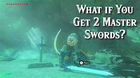 What Happens If You Get Multiple Master Swords In Zelda Botw Youtube