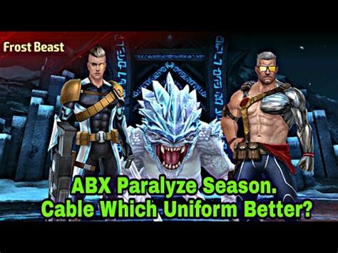 Abx Blast Male Paralyze Season Cable X Of Swords VS Summer Days