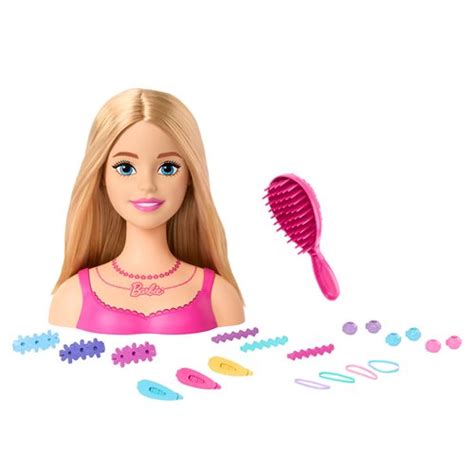 Barbie Styling Head with Blonde Hair - Entertainment Earth