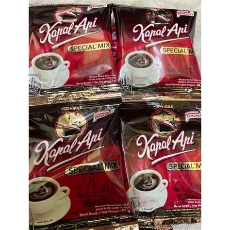 Jual Live Kopi Kapal Api Special Mix Per Renteng Isi 10 Pcs Shopee