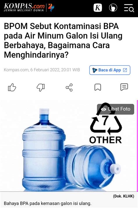 Bang Nalar On Twitter Ribut Ribut Soal Bpa Free Negara Tidak