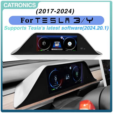 Catronics Head Up Display For Tesla Hud With Air Outlet And Camera