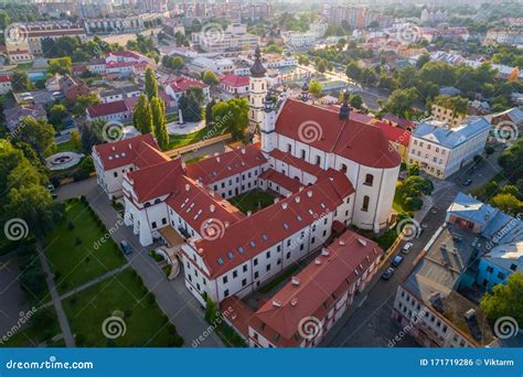 Pinsk cathedral stock photo. Image of architecture, building - 171719286