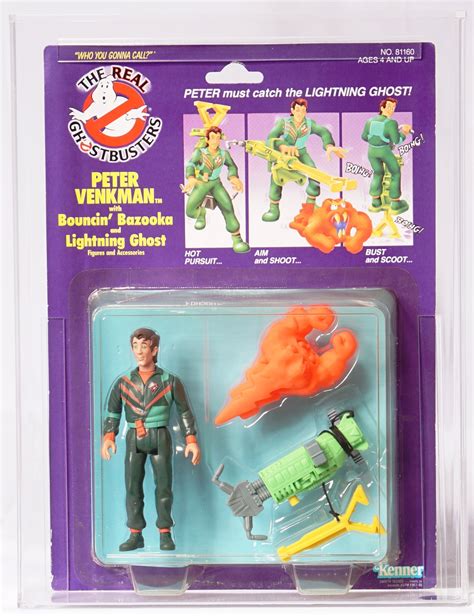 1986 Kenner The Real Ghostbusters Carded Action Figure Power Pack