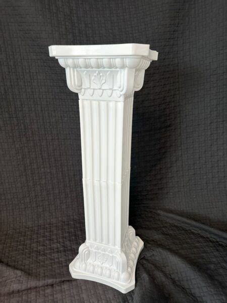 Colonne Blanche Style Romain White Roman Column Pillar Locations