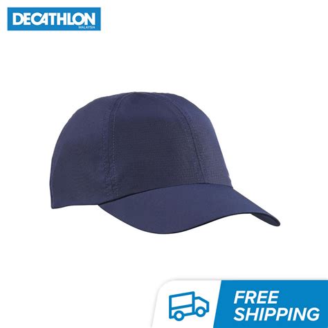 Decathlon Hikingtrekking Cap Breathable Navy Blue Forclaz Shopee