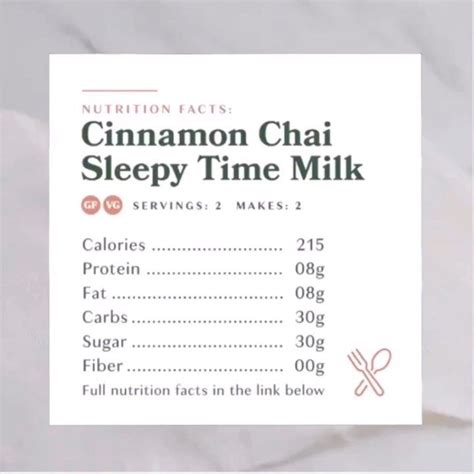 Goodful On Instagram Make This Milk Tea Recipe Before Bed If You Have