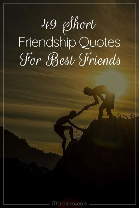 Short Best Friend Quotes - ShortQuotes.cc