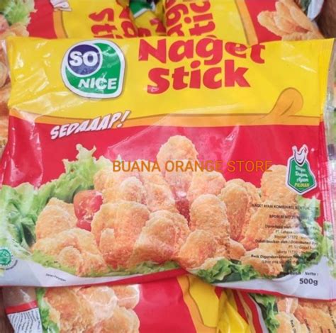 So Nice Sedaaap Naget Stick 500g Lazada Indonesia