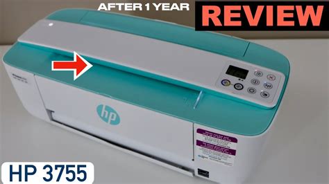 Hp Deskjet 3755 Review After 12 Months Small Portable Home Hp Printer Youtube