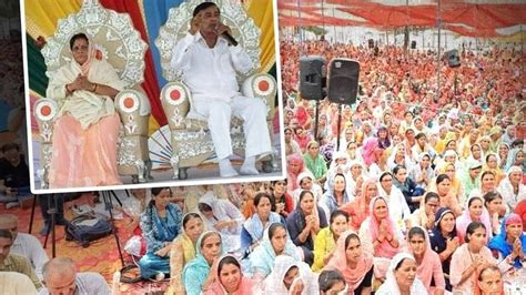 Hathras Stampede Bhole Baba Who Led Satsang Has Sexual Assault Cases