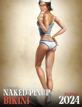 Calendar Great Gift For Naked Pinup Bikini Beloved Fan And