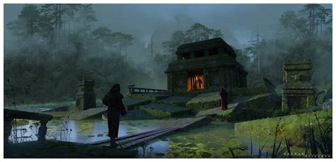 Swamp Temple By Shahab Alizadeh Imaginarytemples