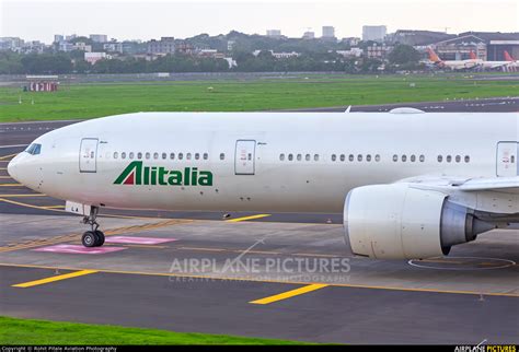 Alitalia Boeing 777 300ER EI WLA By Rohit Pitale Aviation Photography